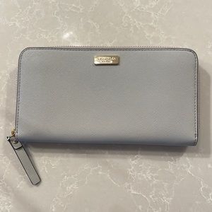 Gray Kate Spade Wallet